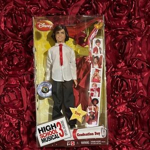 Disney High School Musical 3 Red Tie Graduation Doll